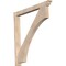 Ekena Millwork Westlake Traditional Smooth Outlooker, Douglas Fir, 5 1/2"W x 48"D x 48"H OUT06X48X48WTL01SDF - alternate 1